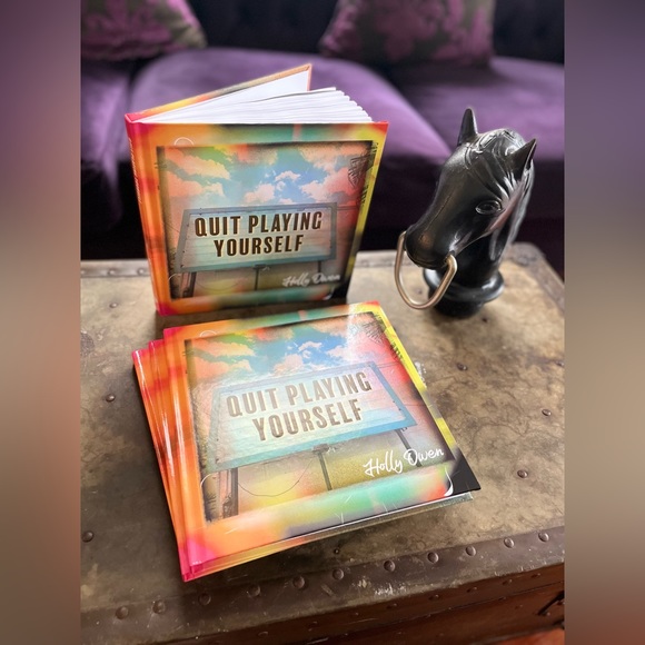 “Quit Playing Yourself” Self-Help Art Book - Picture 4 of 6